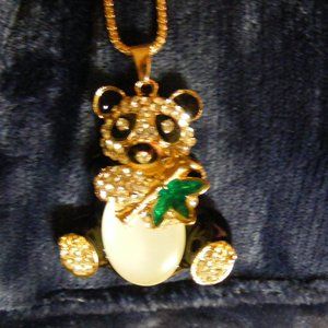 Panda Bear Necklace & Pendant